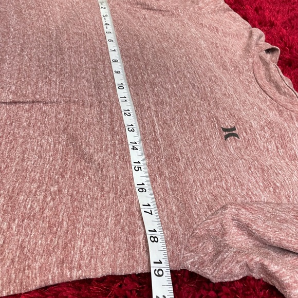 Hurley Surf Skateboard Medium Snowboard Retro Shirt Heather Red - Picture 4 of 6